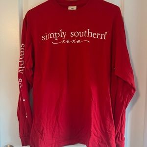 simply southern valentine tee